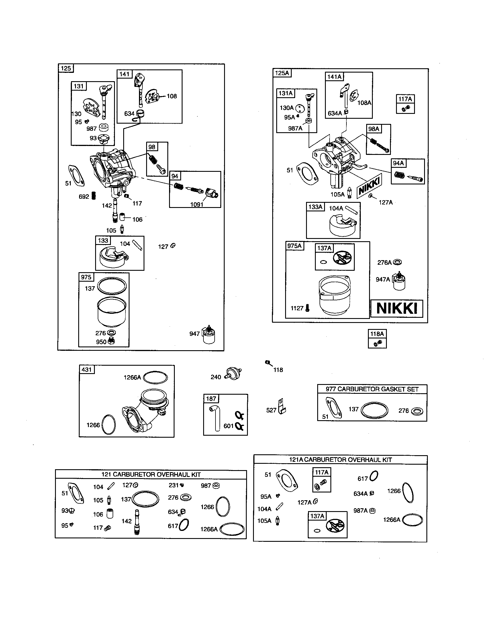 Carburetor assembly