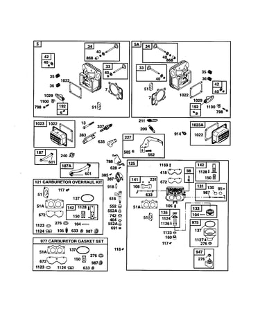 Cylinder-head/carburetor