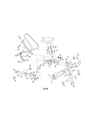 Frame/seat/pads/backrest
