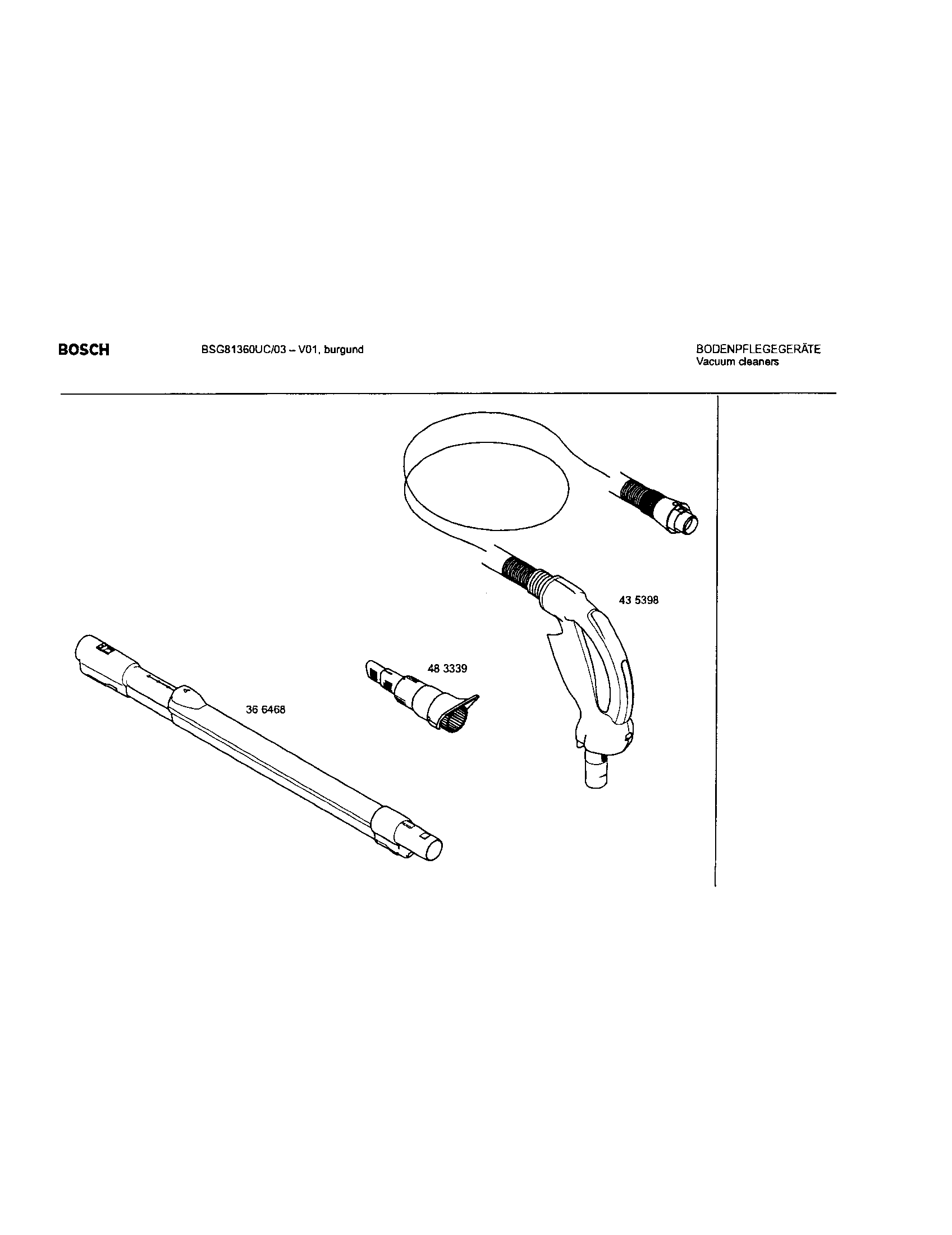 Hoses accessories