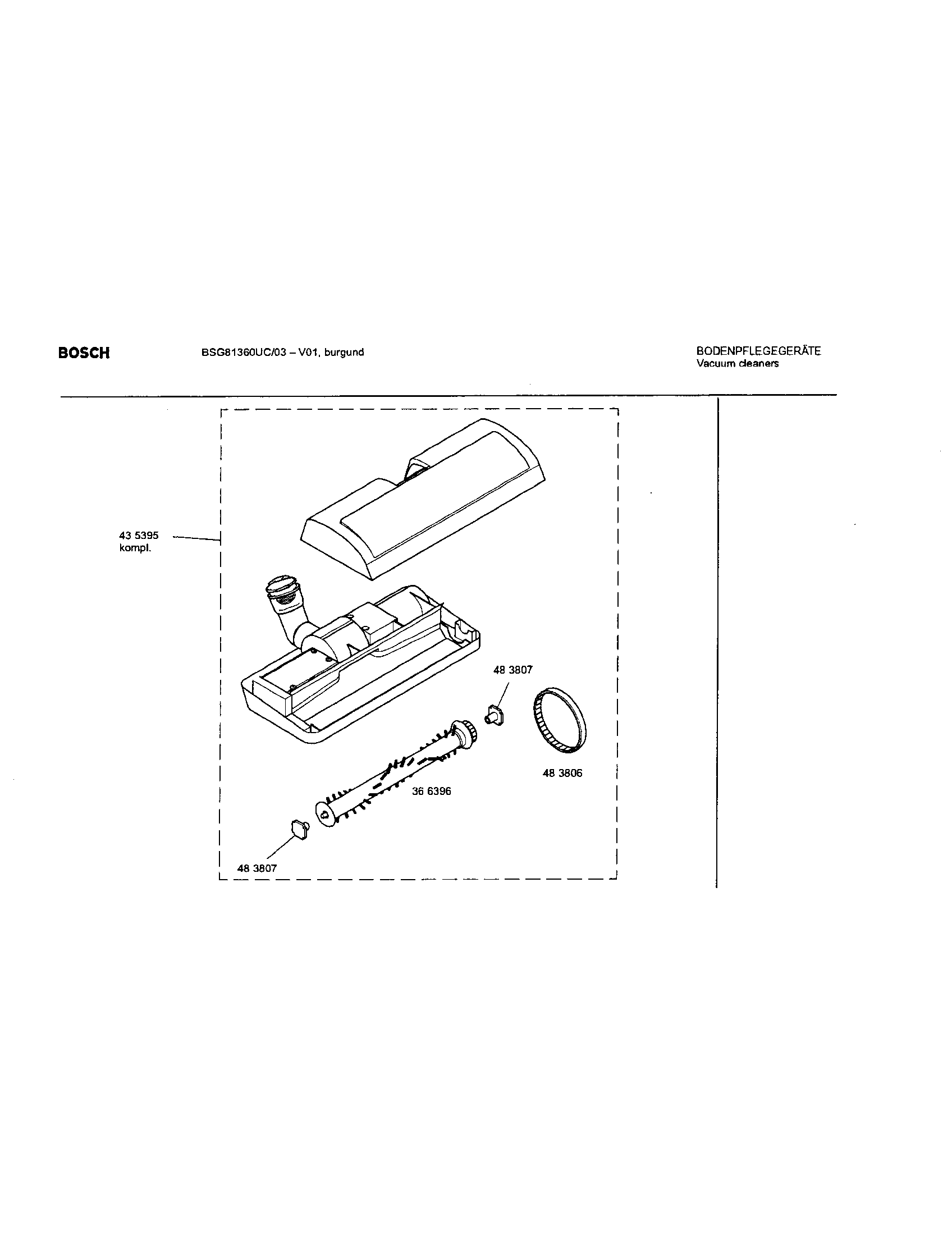 Carpet/floor nozzle