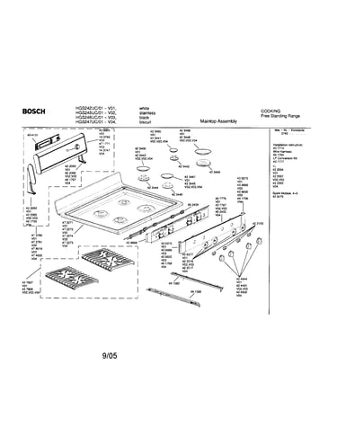 Maintop assembly