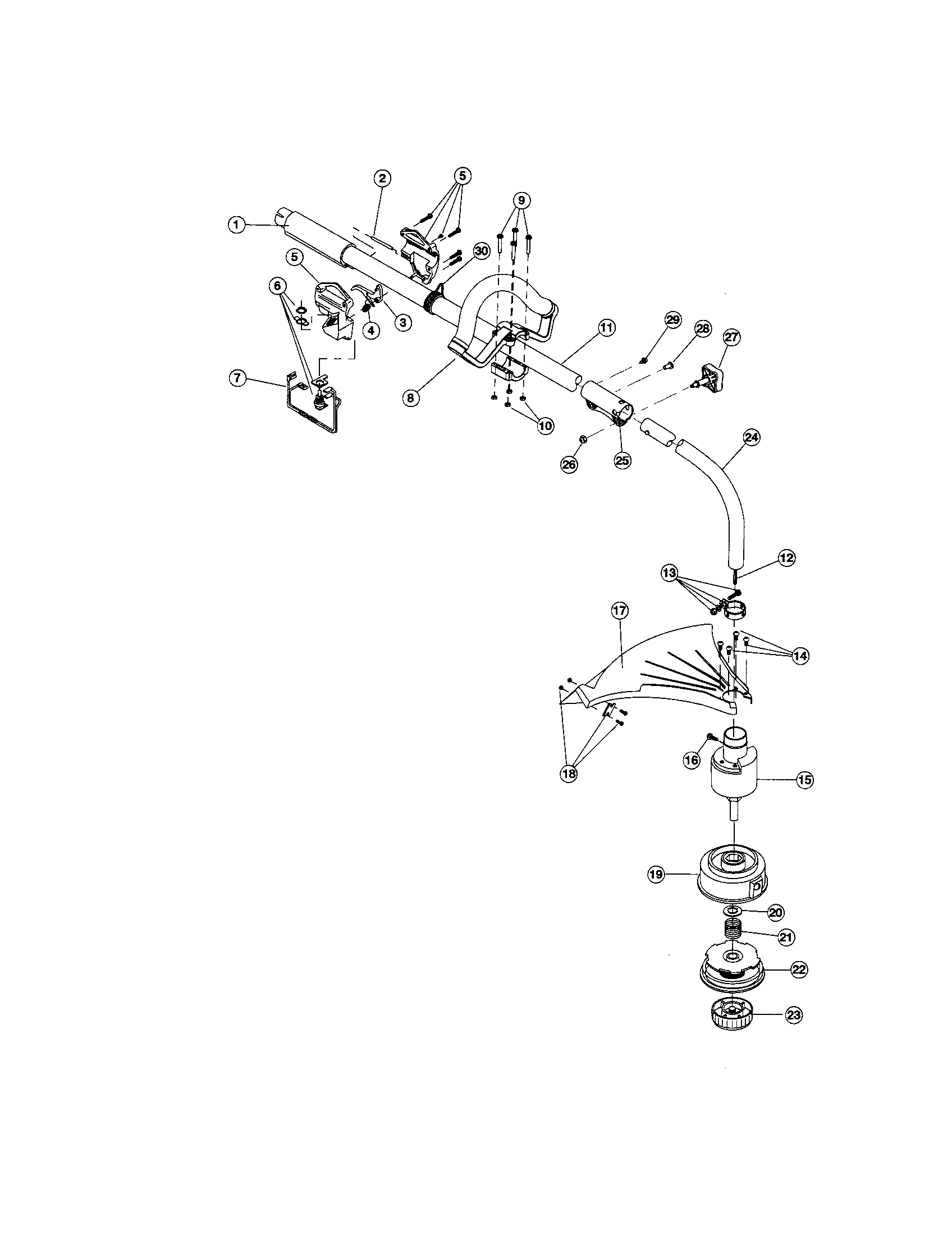 Drive shaft housing