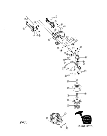 Trimmer assembly