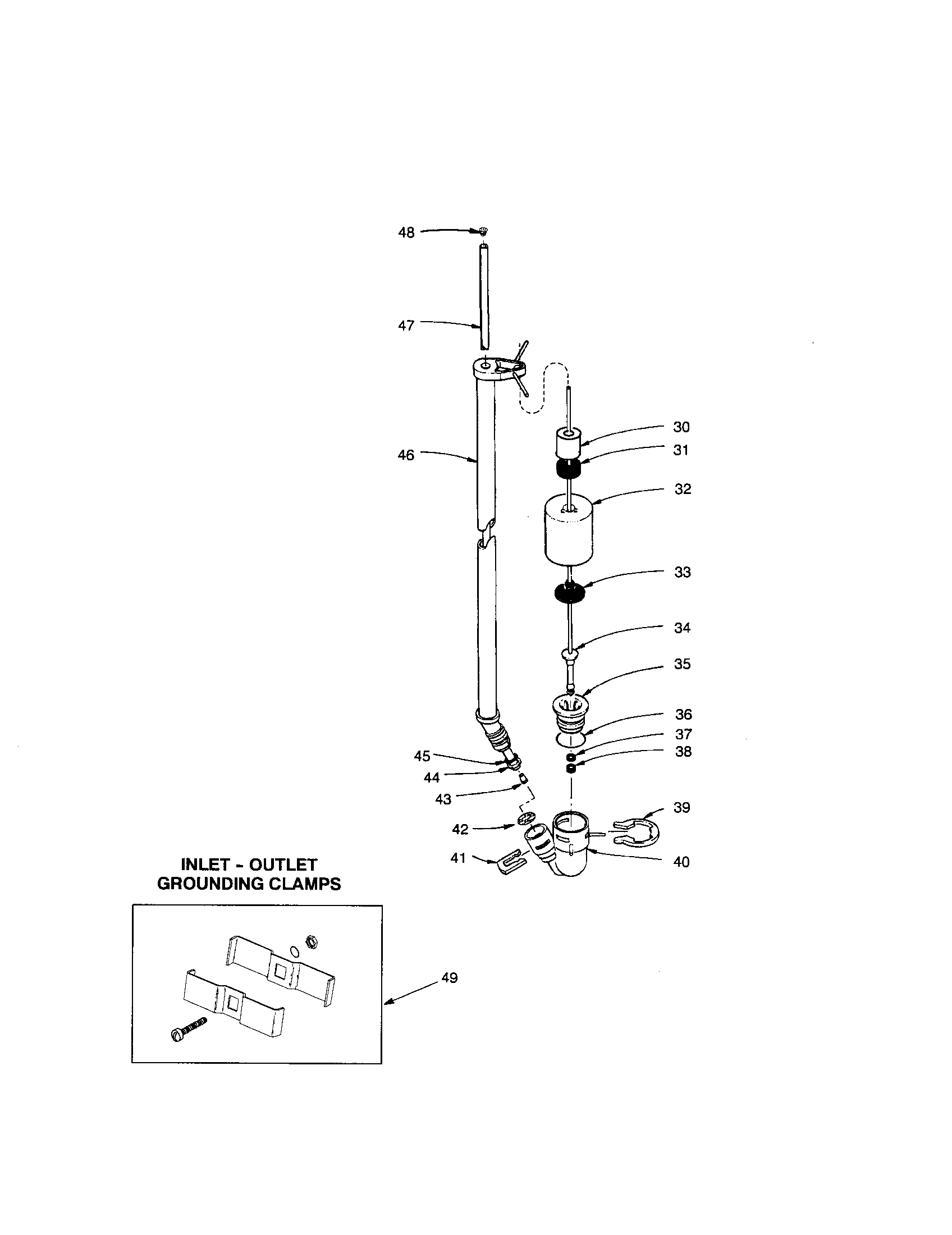 Brine valve assembly
