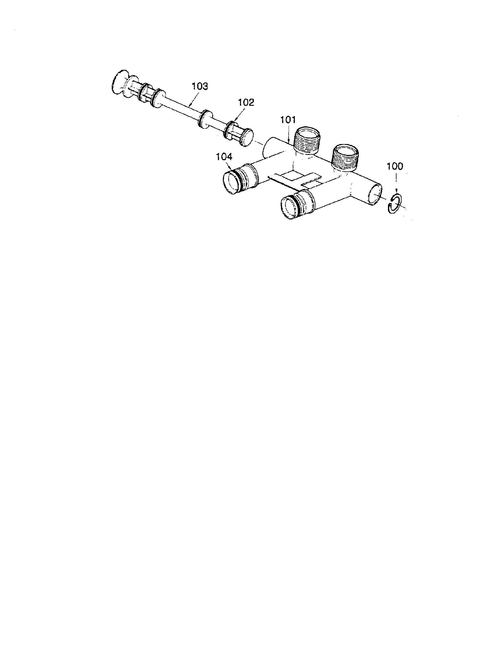 Bypass installation valve