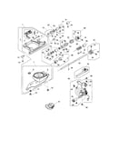 Feed rock shaft / hook race unit