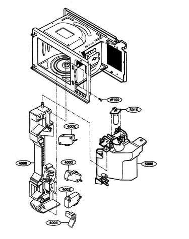 Board, latch/duct
