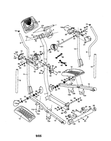 Console/pedals/base