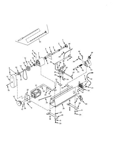 Mini lathe assembly