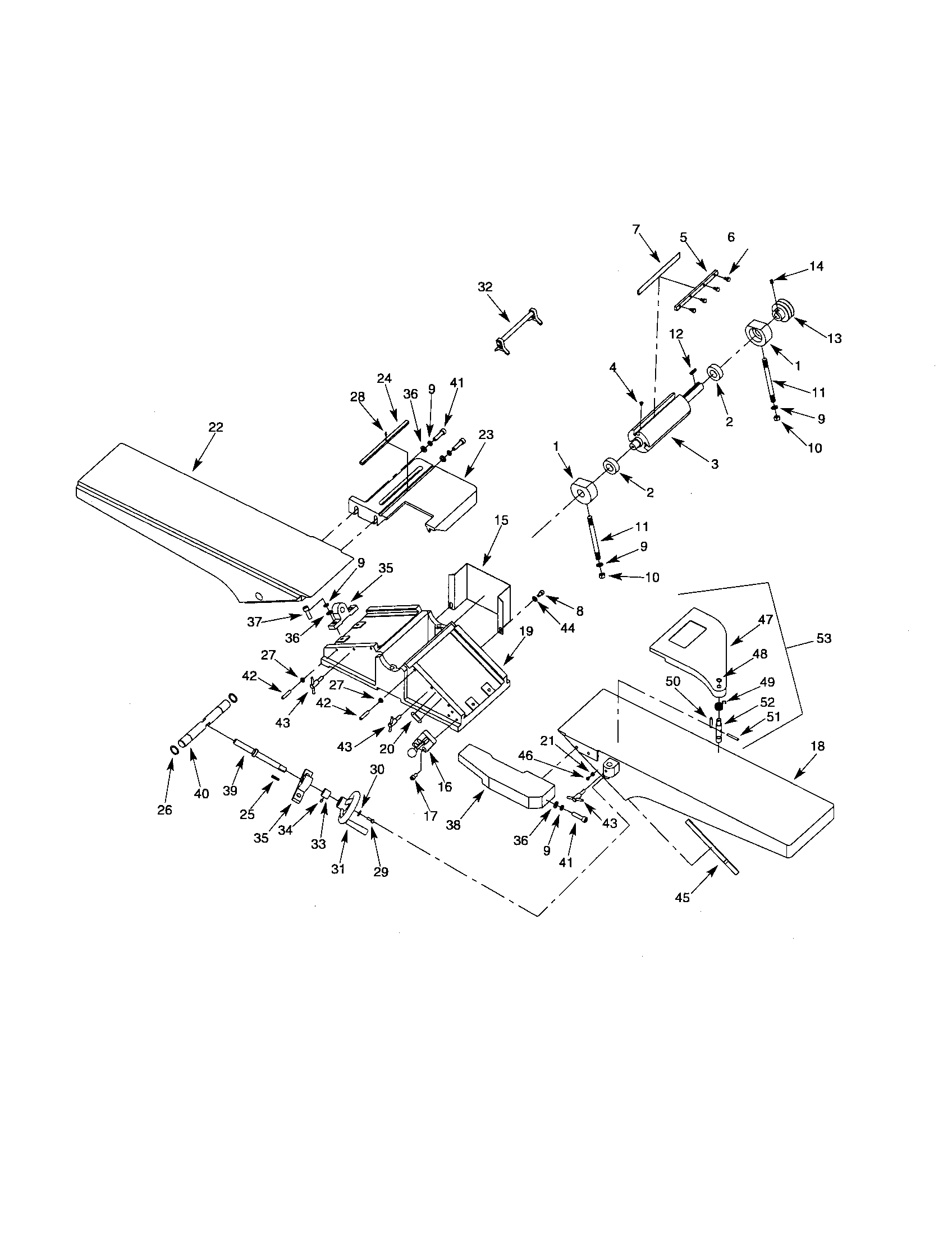 Jointer assembly