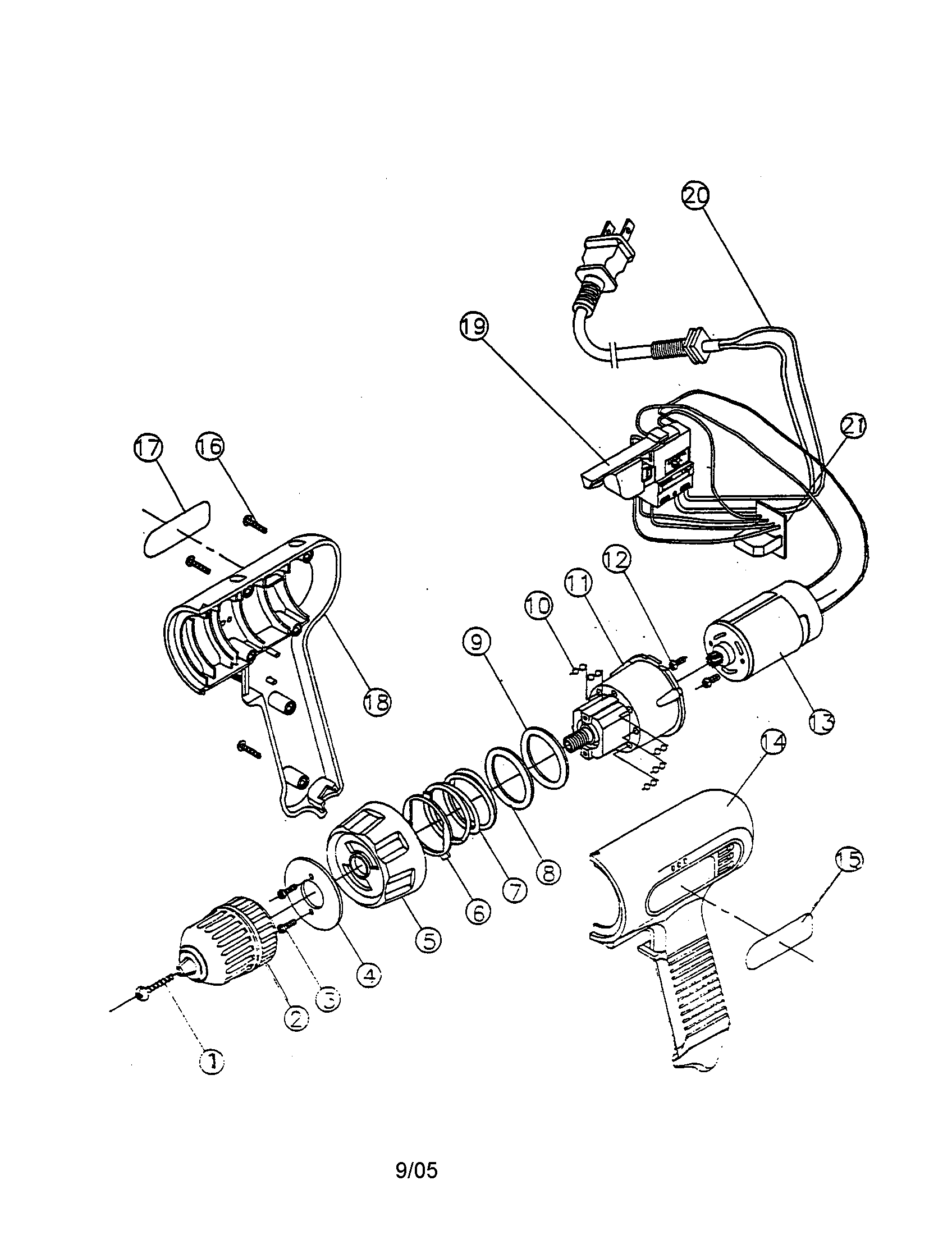 Clutch driver drill