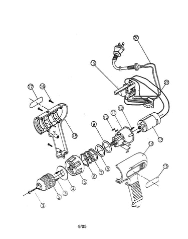 Clutch driver drill