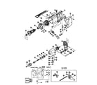 Ryobi DE-1320 electric drill diagram