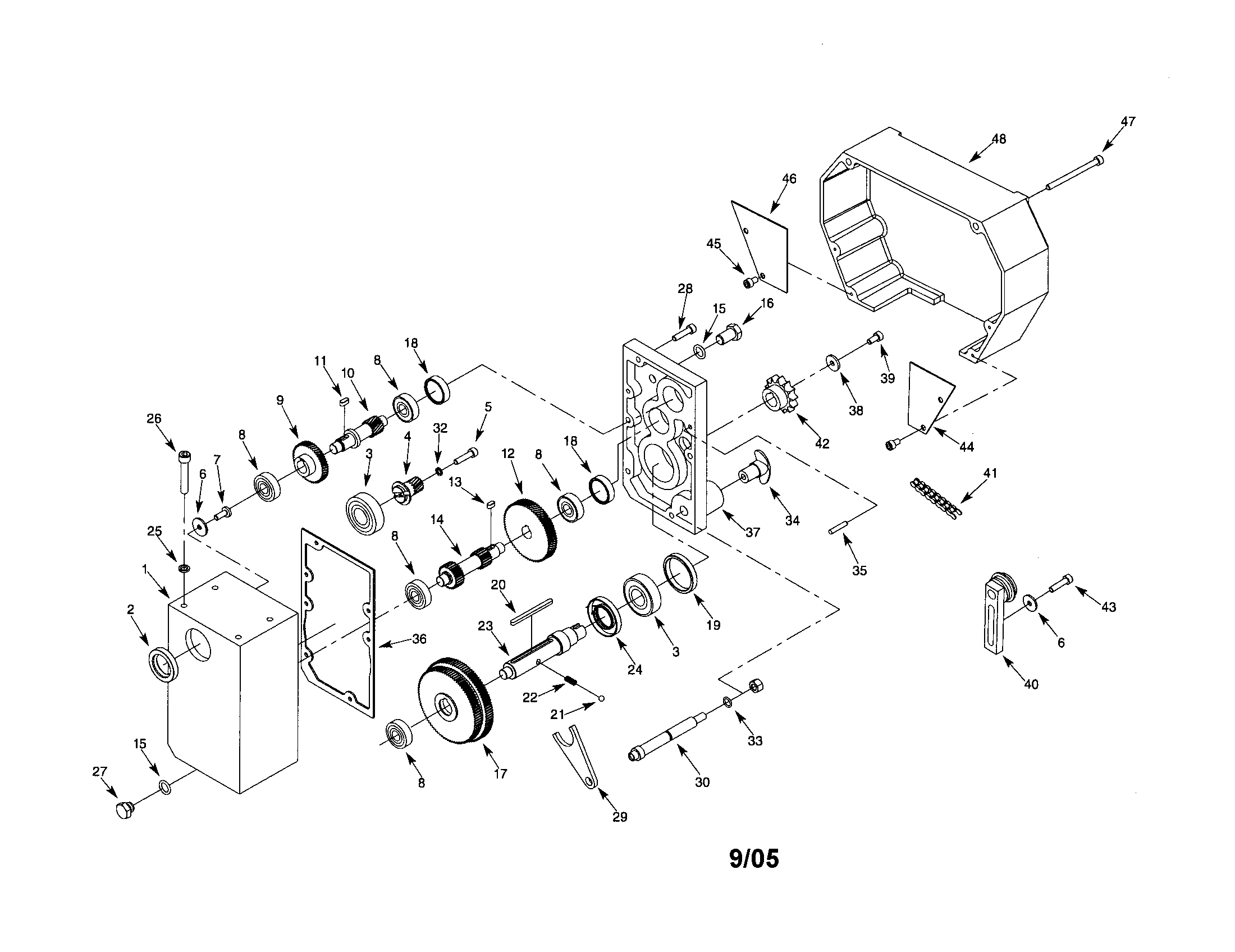 Gearbox assembly
