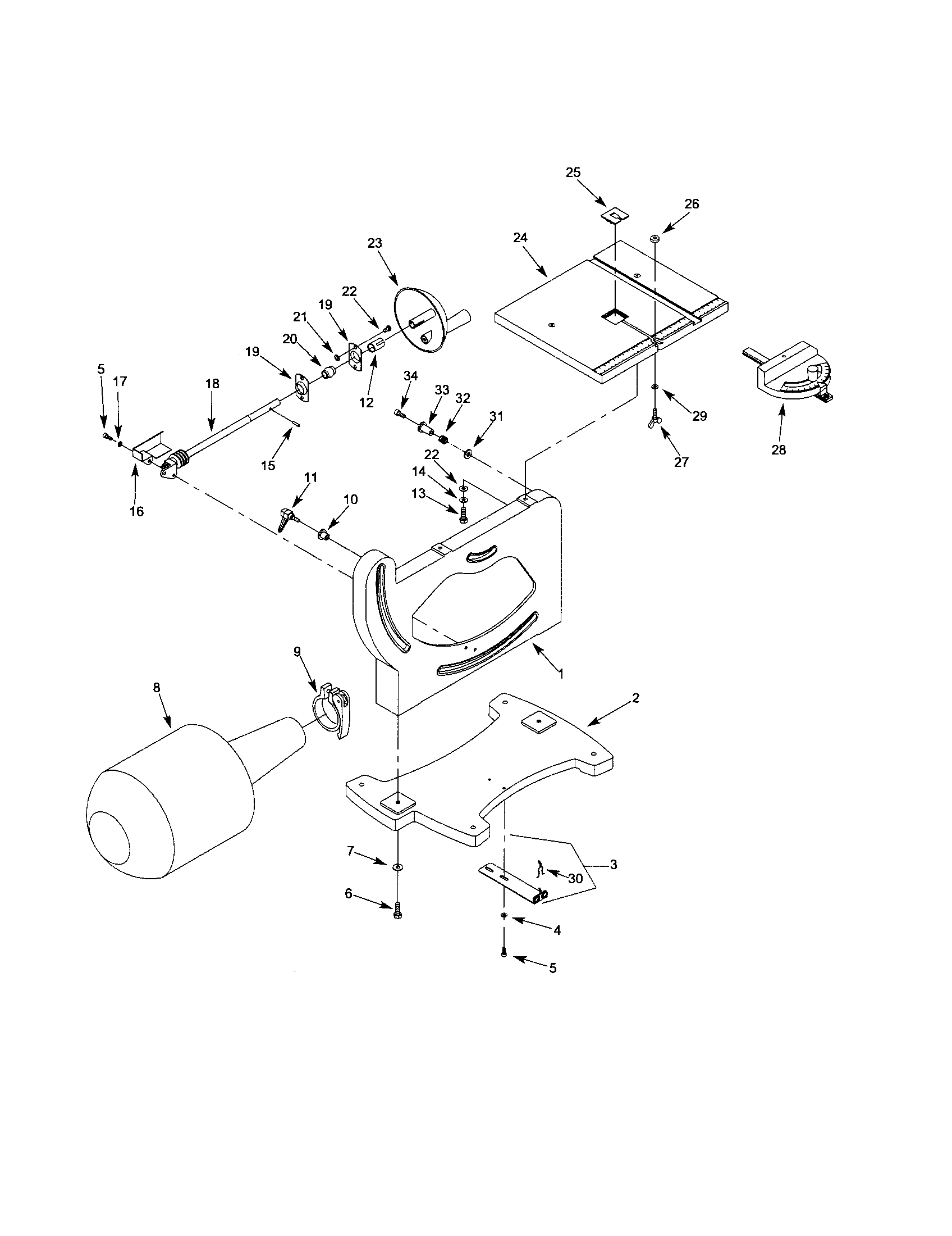 Base assembly