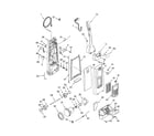 Kenmore 11634613304 dust compartment and motor diagram