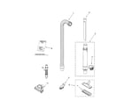 Kenmore 11634613304 hose and attachments diagram