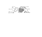 Ryobi EJ-100 cylinder and cover system diagram