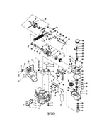 Gas rotary hammer