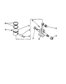 Crankshaft and piston system