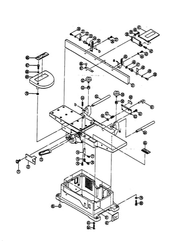 Frame/adjustable fence