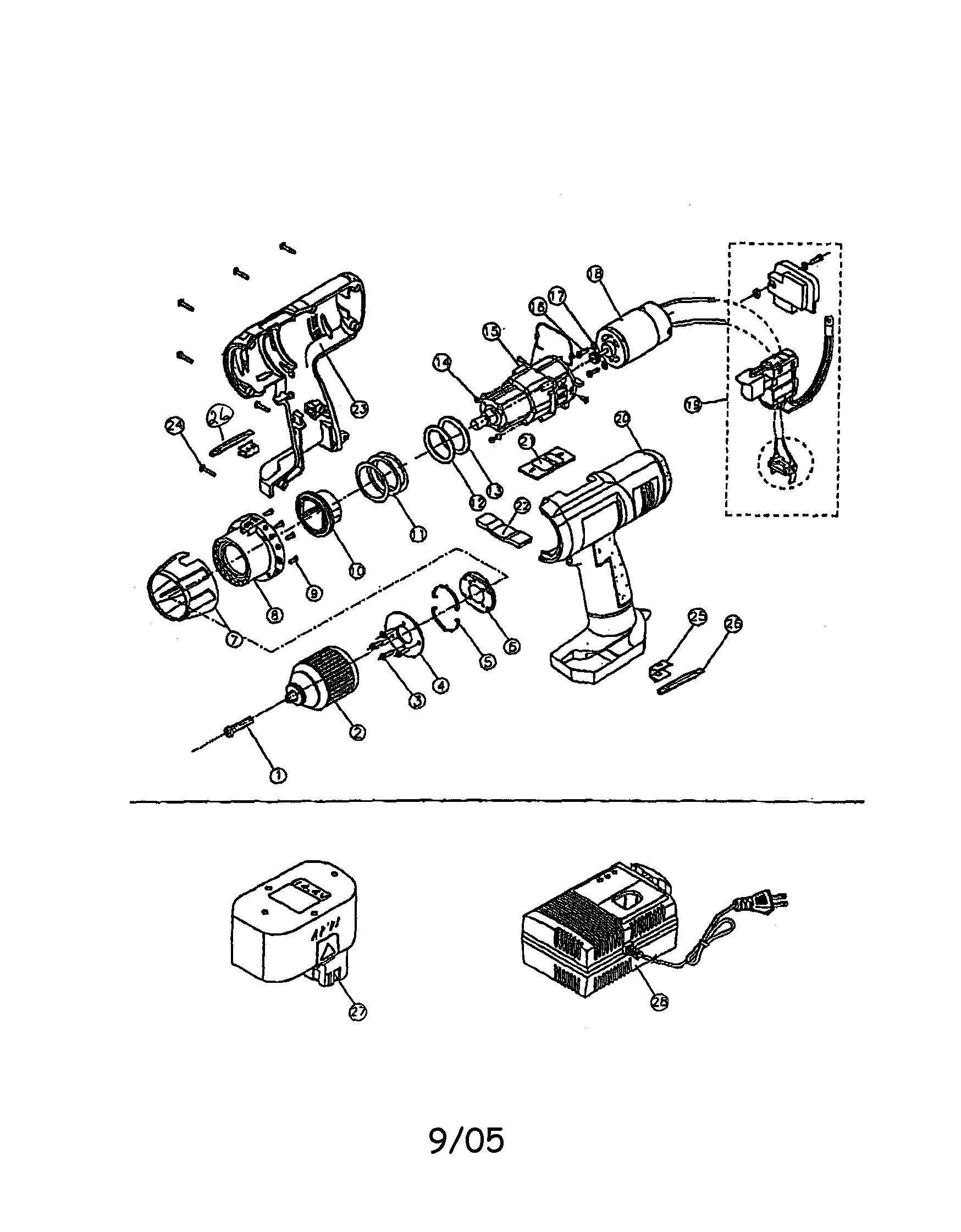 14.4V JOBSITE DRILL