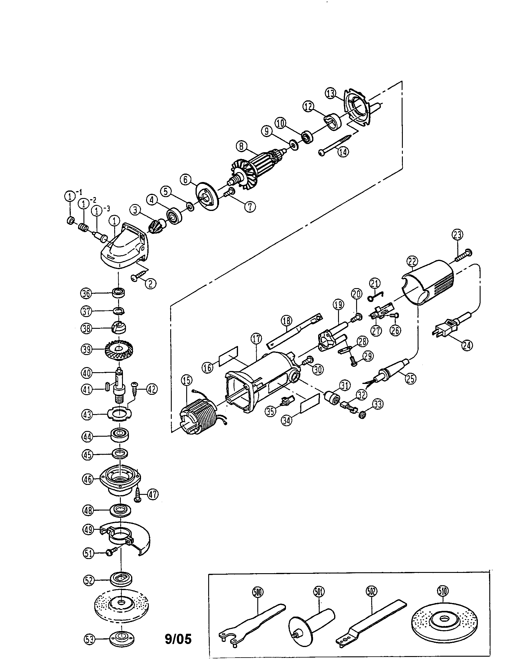 Grinder assembly