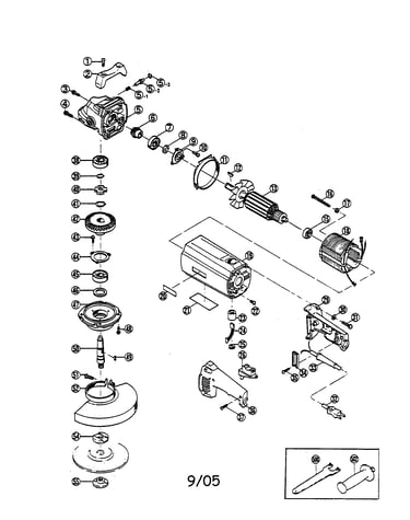 Grinder assembly
