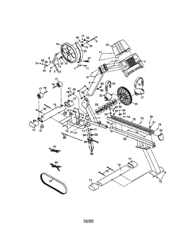 Console/frame/flywheel