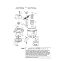 Craftsman 113177415 wet/dry vac diagram