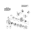 Cylinder/crankshaft/crankcase