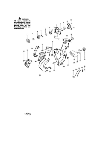 Housing/handle/fuel tank