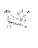 Cylinder/crankshaft/crankcase