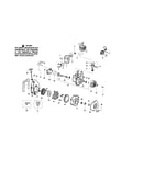 Cylinder/crankshaft/crankcase