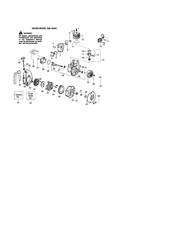 Cylinder/crankshaft/crankcase