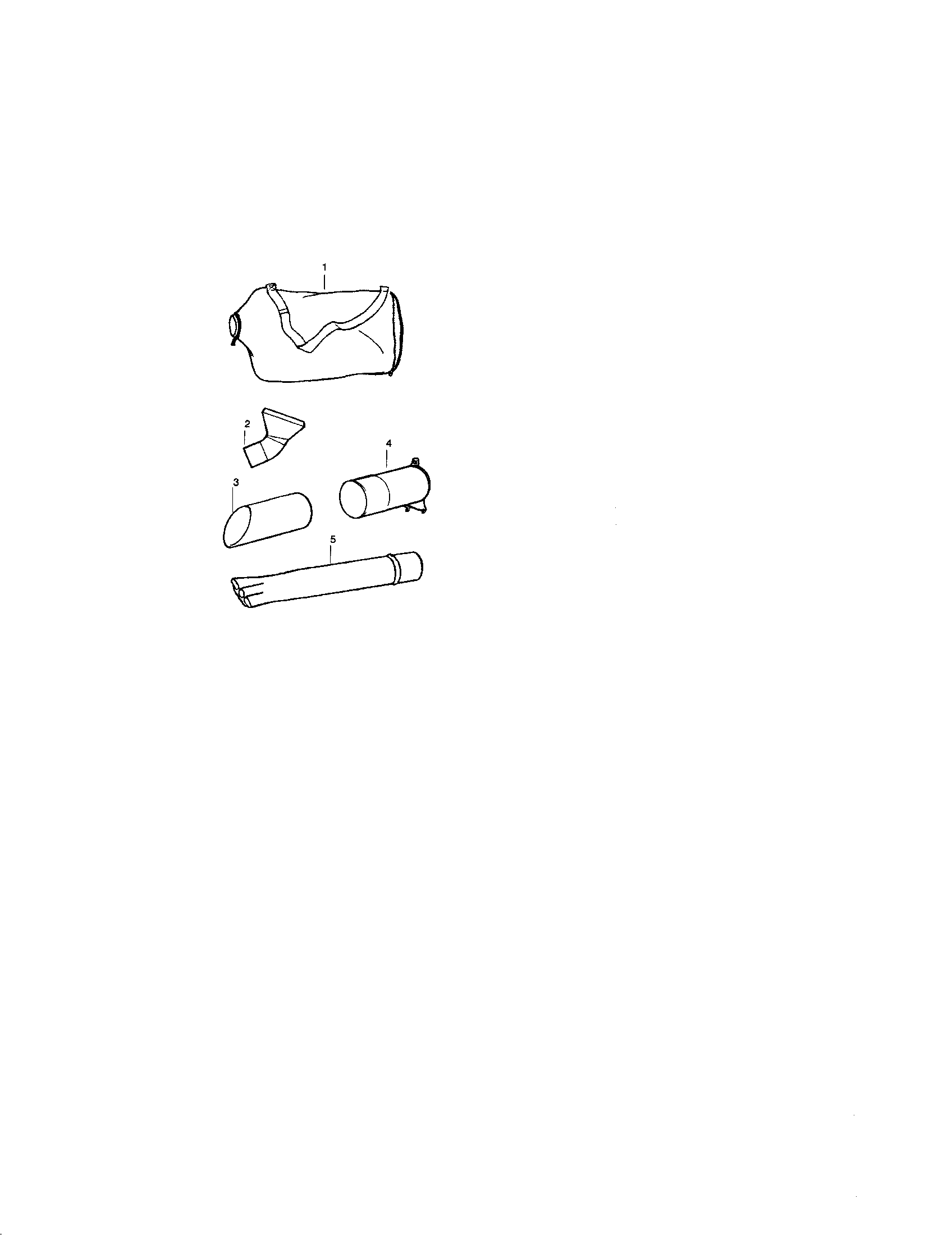 Bag and tube assembly