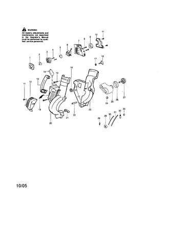 Housing/handle/fuel tank