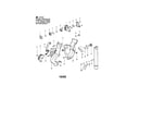 Craftsman 358794130 housing/handle/fuel tank diagram