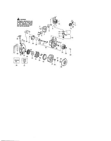 Cylinder/crankshaft/crankcase