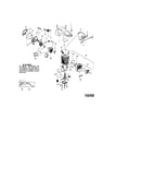 Cylinder/shield/crankshaft