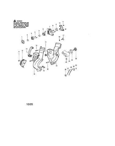 Housing/handle/fuel tank