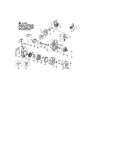 Cylinder/crankshaft/crankcase
