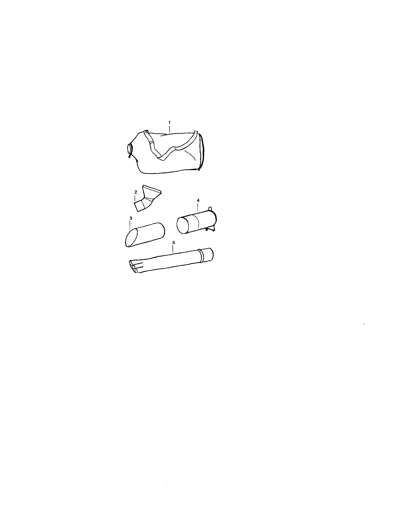 BAG AND TUBE ASSEMBLY