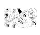 Craftsman 917377892 wheels/tires/crankshaft diagram
