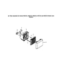 Air filter assembly for honda