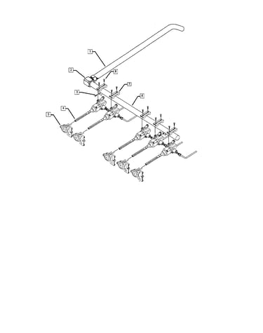 Manifold/valves assembly