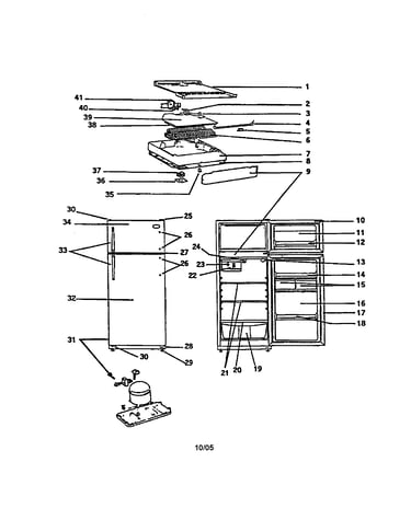Refrigerator assembly