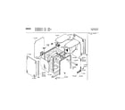 Bosch SHY66C05UC/14 tank assembly diagram