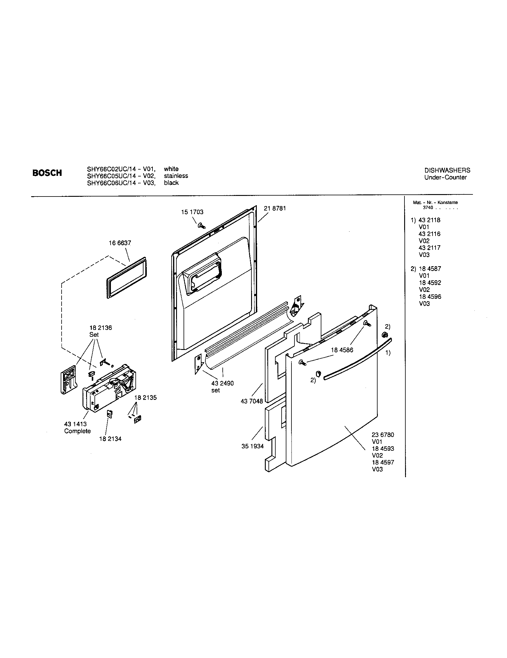 Door assembly